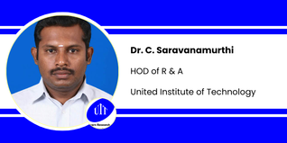 United Institute of Technology, HOD of R & A: Dr. C. Saravanamurthi Interview